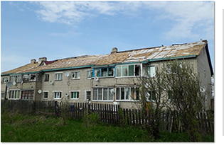 Пострадавший от урагана многоквартирный дом в Парфеньевском районе будет отремонтирован в кратчайшие сроки