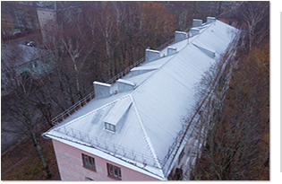 Произведен капитальный ремонт крыши на ул. Ю. Беленогова, 28